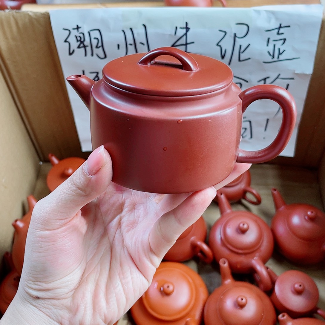 潮州朱泥壶大汉瓦180