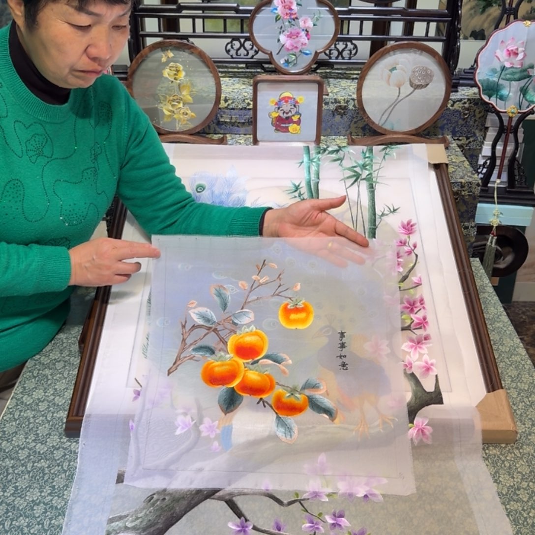 刺绣手工苏绣工艺