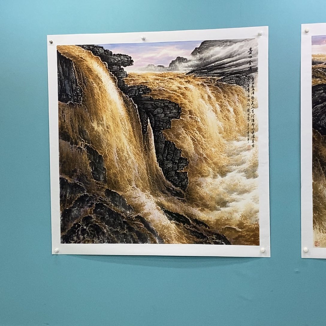 国画李文军教授作品