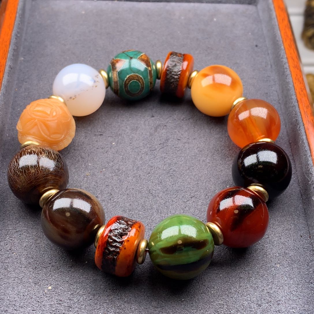 牛骨手串/手链天天都在盘  19