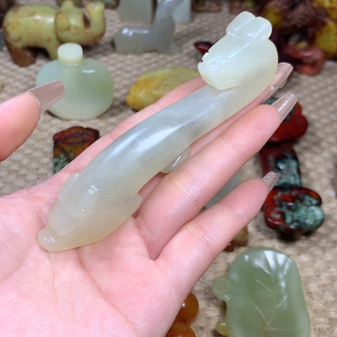 白玉菩提吊坠挂件