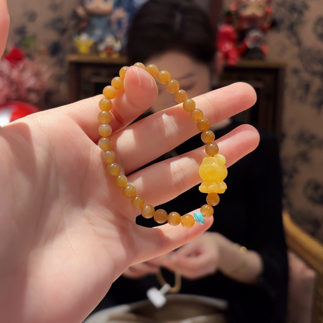 和田玉手串未镶嵌