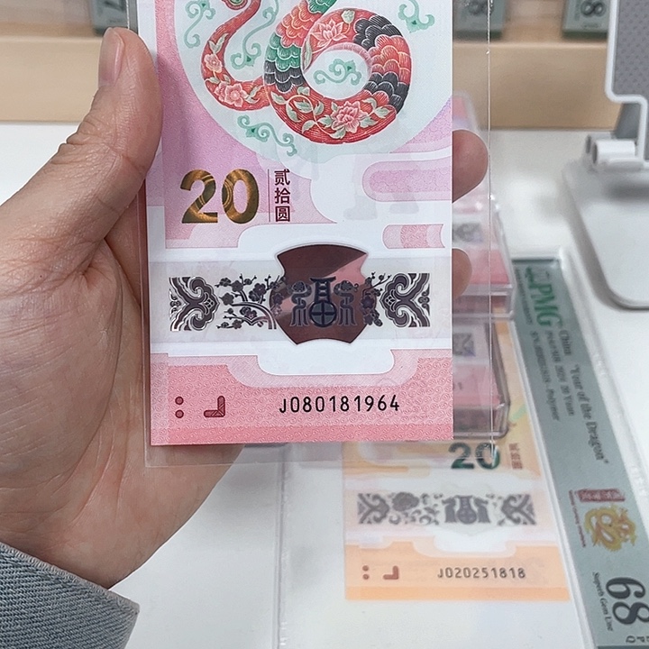 塑料蛇钞-1964———————————