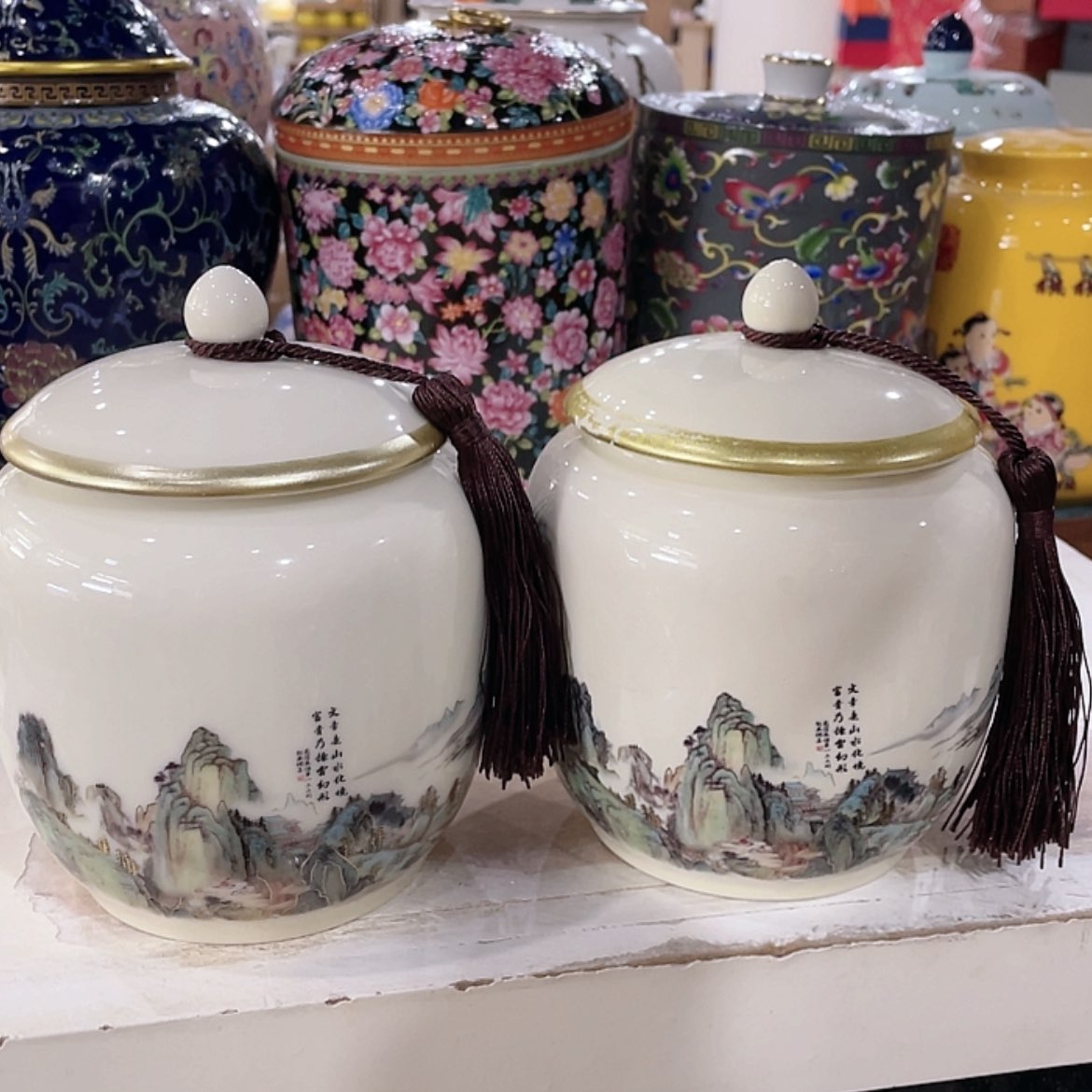 【闪购商品】罐陶瓷茶叶罐密封罐