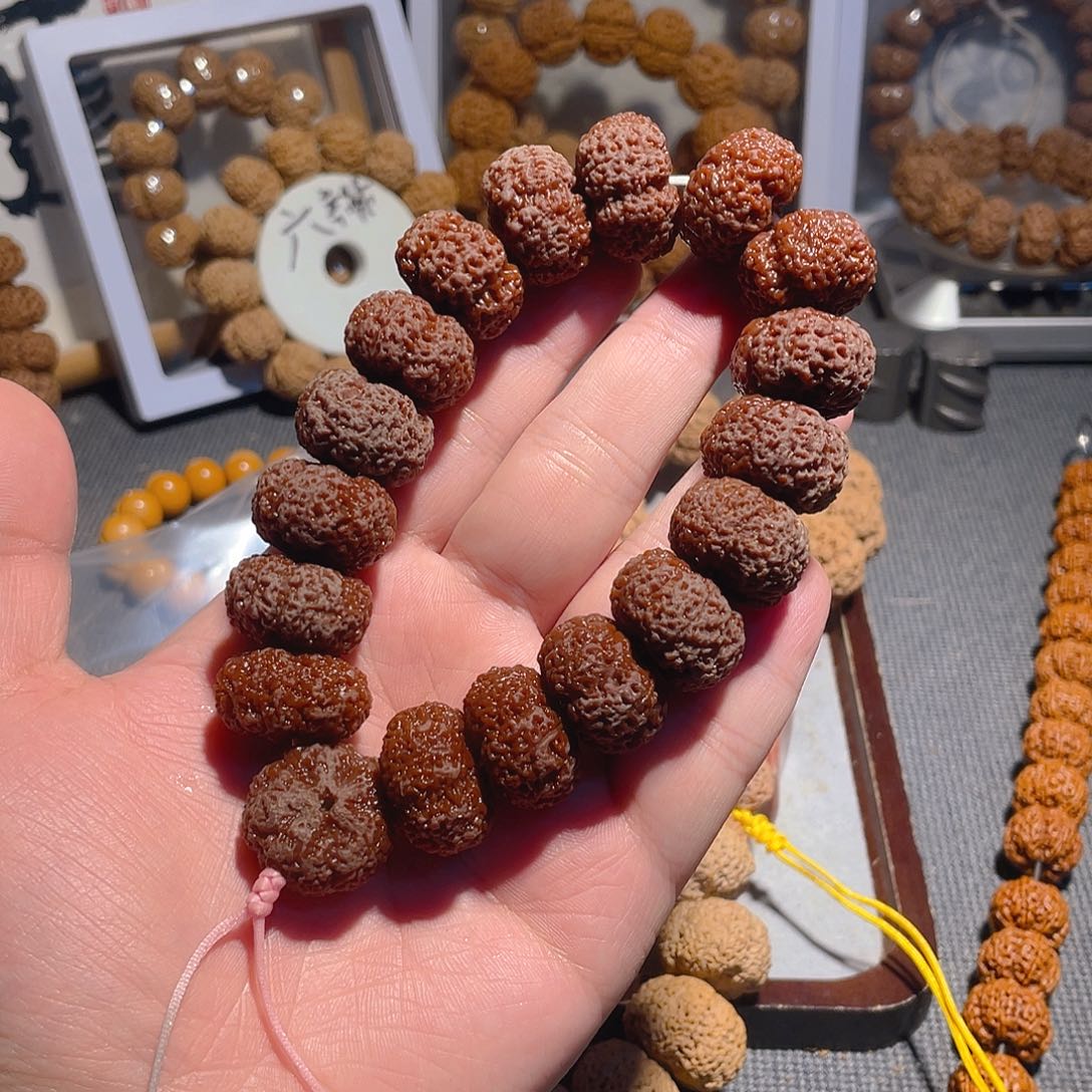 手串金刚菩提23mm夹板菠萝蜜【超】