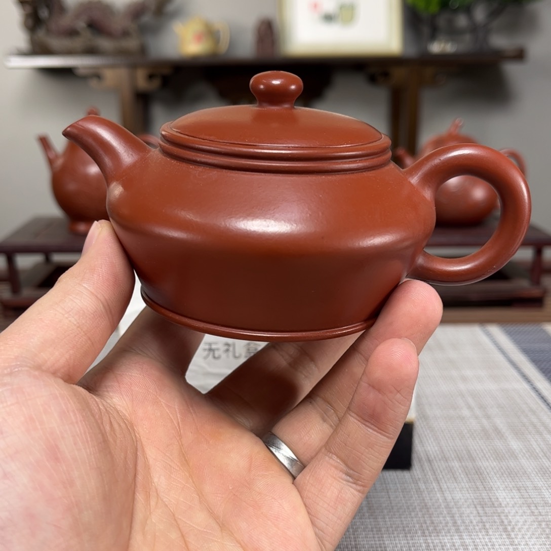 紫砂茶壶黯**碎微瑕处理