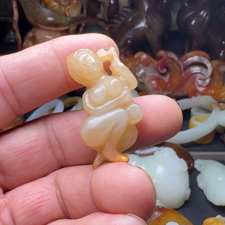 和田玉挂件未镶嵌