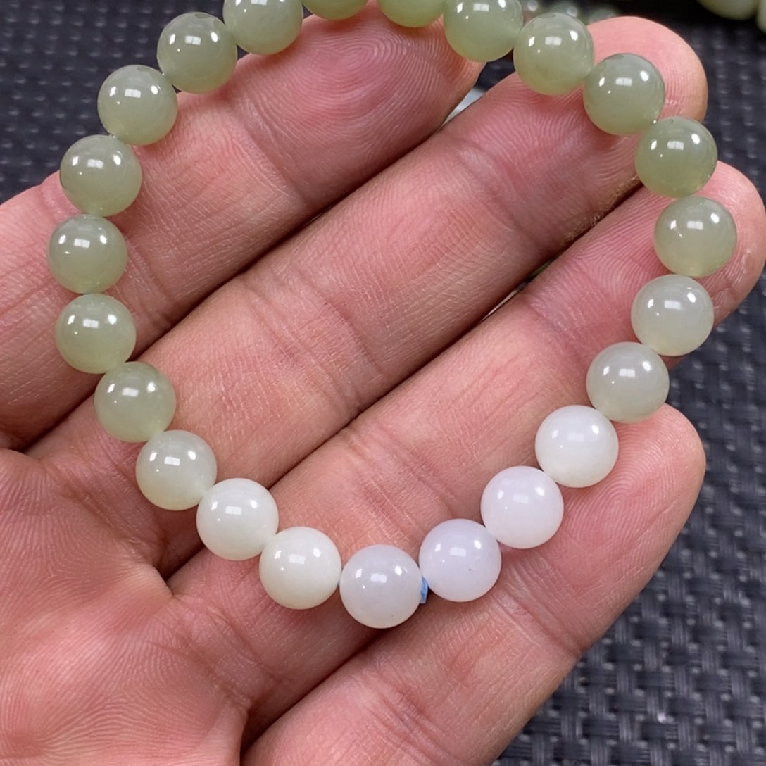 和田玉手链未镶嵌