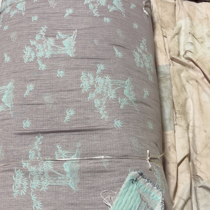 中间加棉款三层纱4米