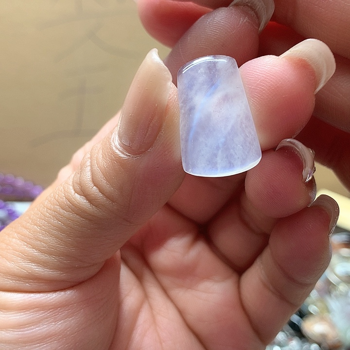 水晶水晶吊坠银S925镶嵌