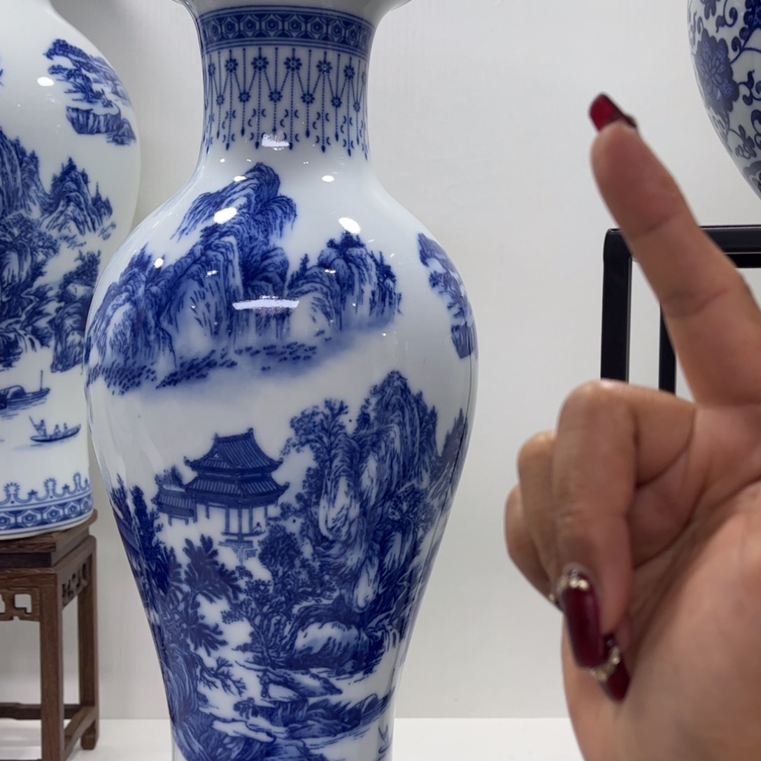 景德镇陶瓷花瓶摆件