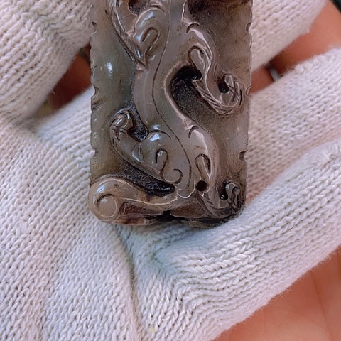 和田玉（白玉）挂件未镶嵌