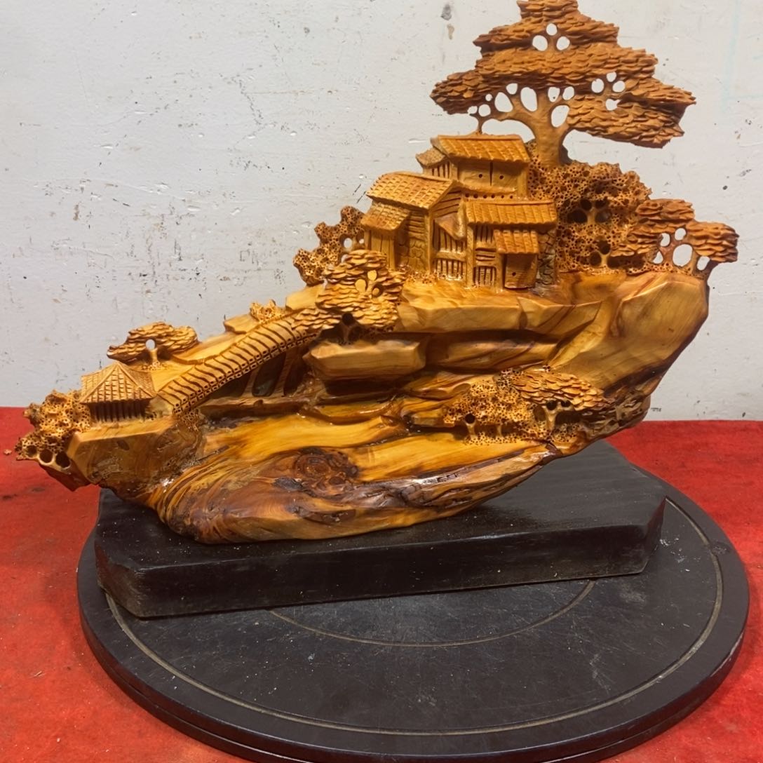 柏木（崖柏）崖柏摆件（精品倒流香）