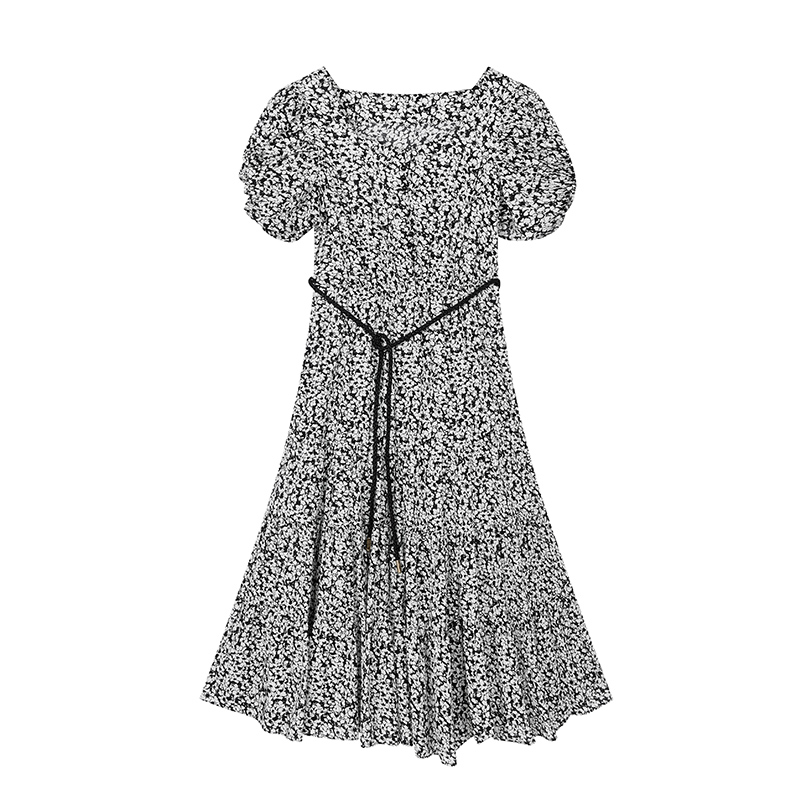 【尚雅专属】浪漫刺绣连衣裙N2082