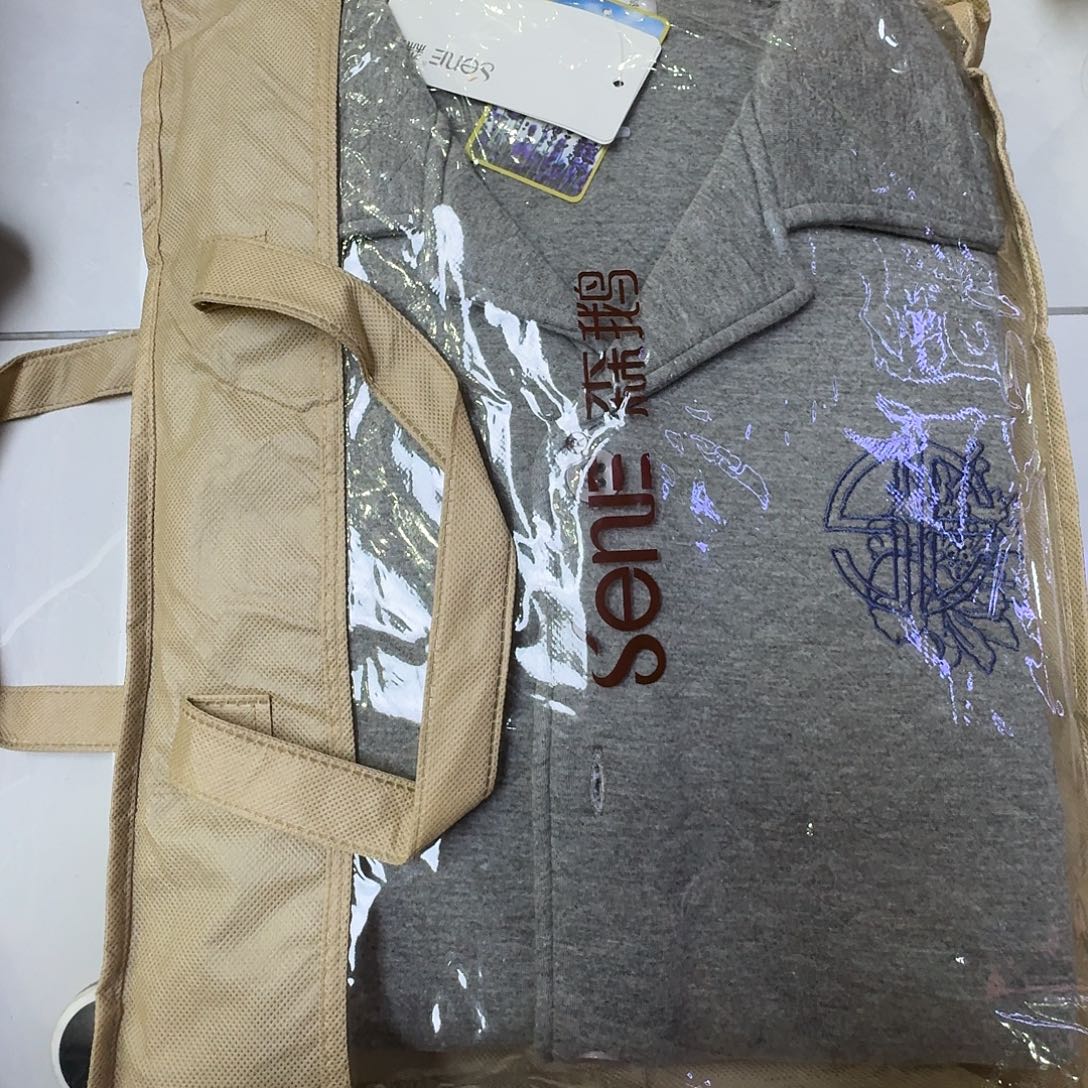 德绒三保暖家居套灰色175
