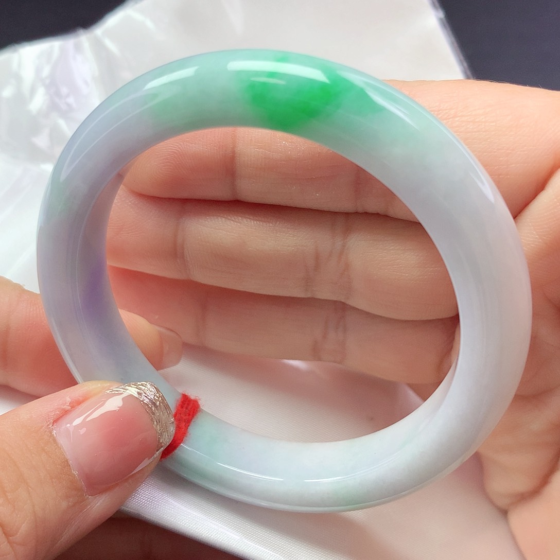 【闪购商品】翡翠手镯未镶嵌a 13425