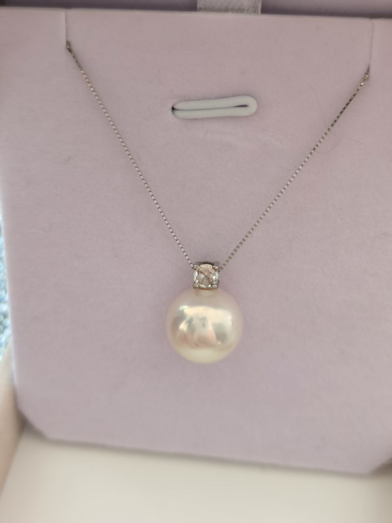 天然淡水珍珠爱迪生戴妃吊坠