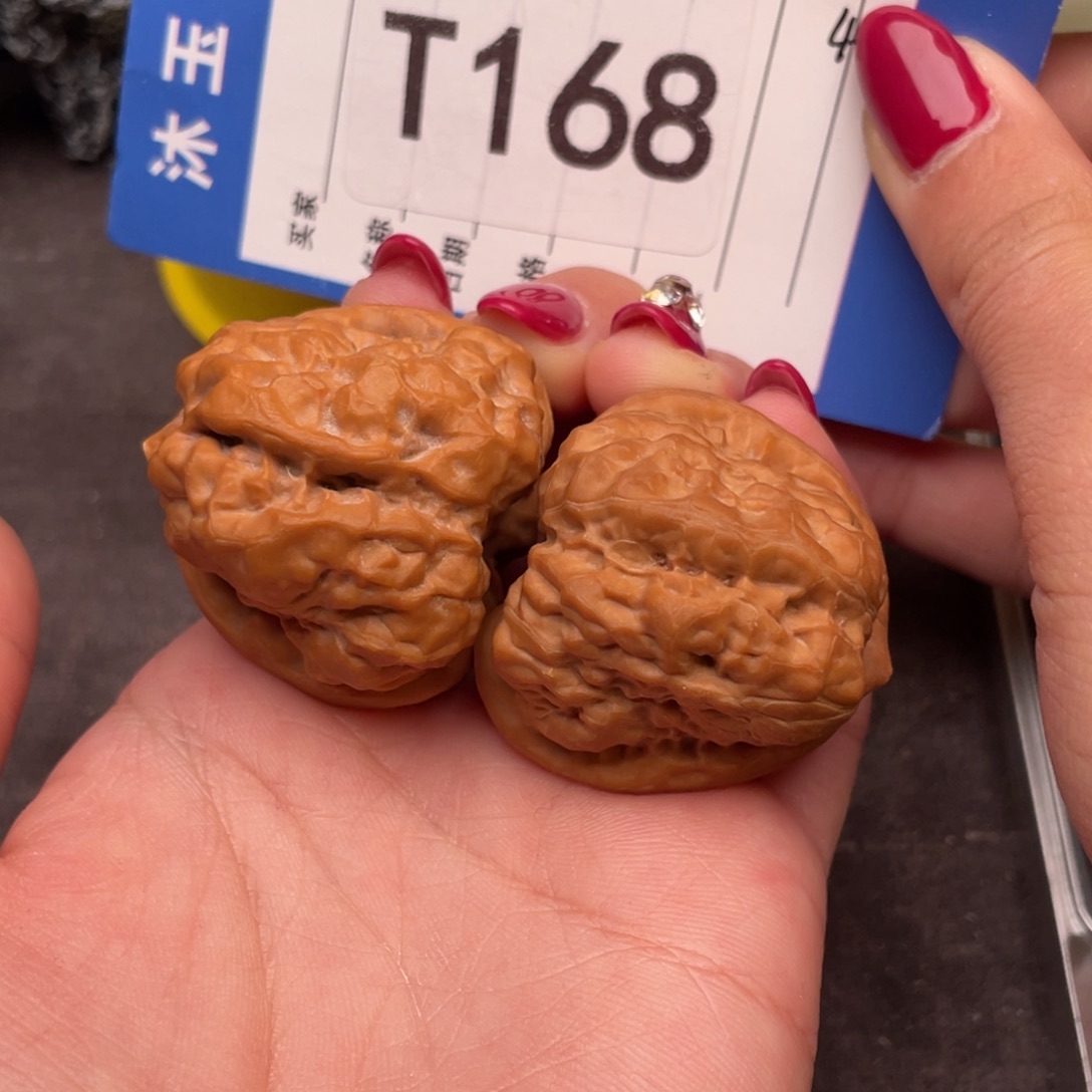 不***薛文玩核桃把件353834