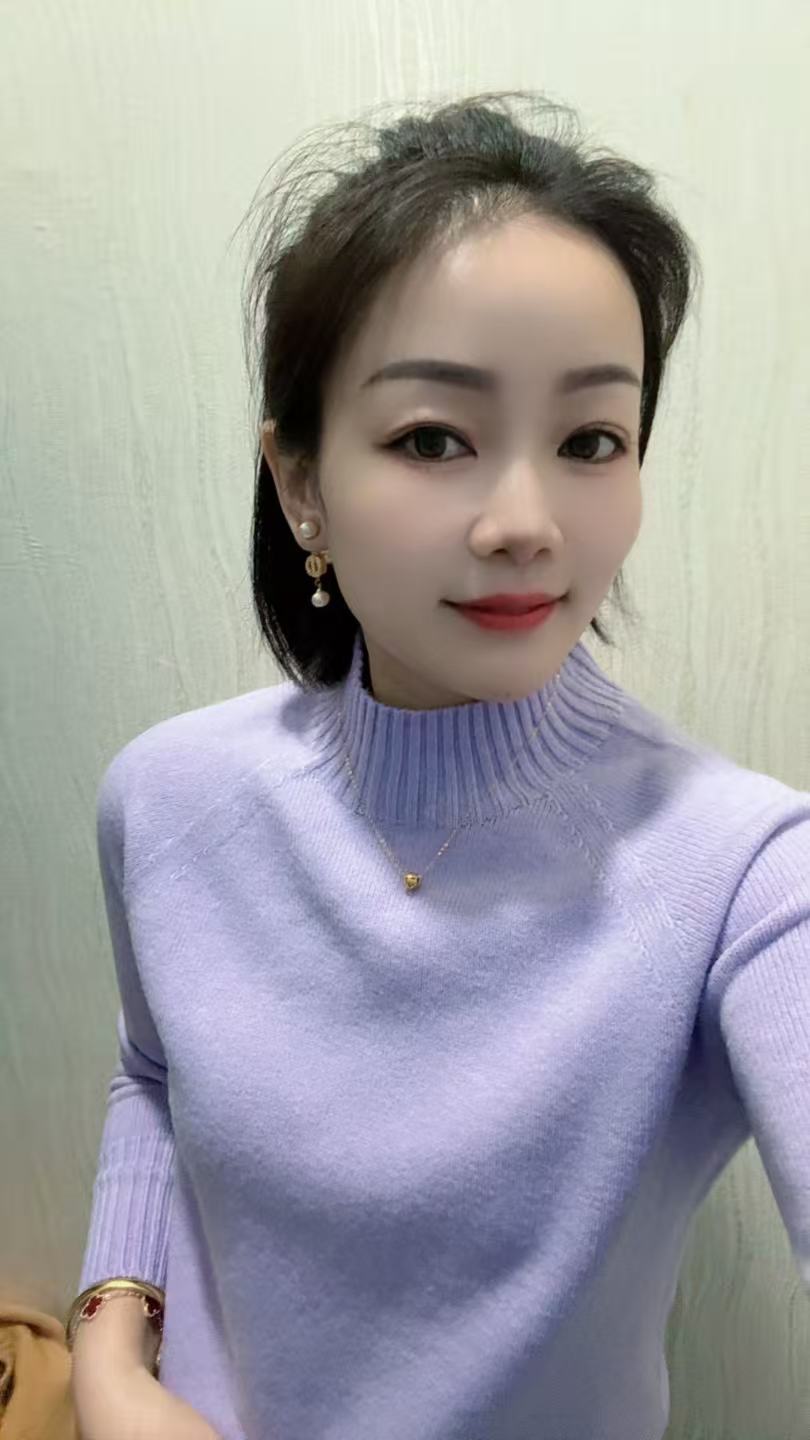 修身衫半高领内搭针织保暖时尚网红厚款常规款