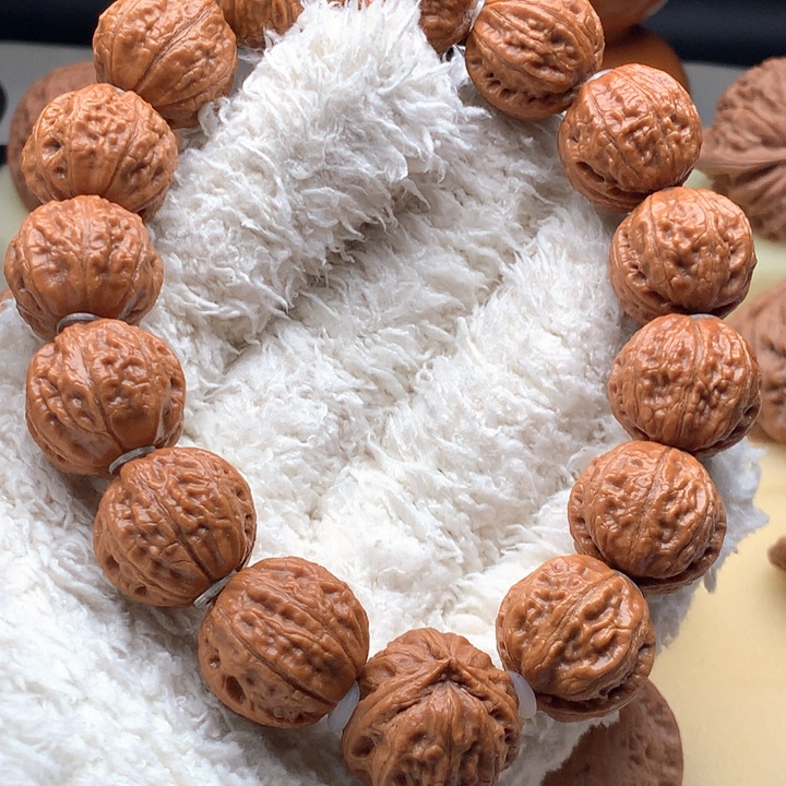 把件文玩核桃秋子串