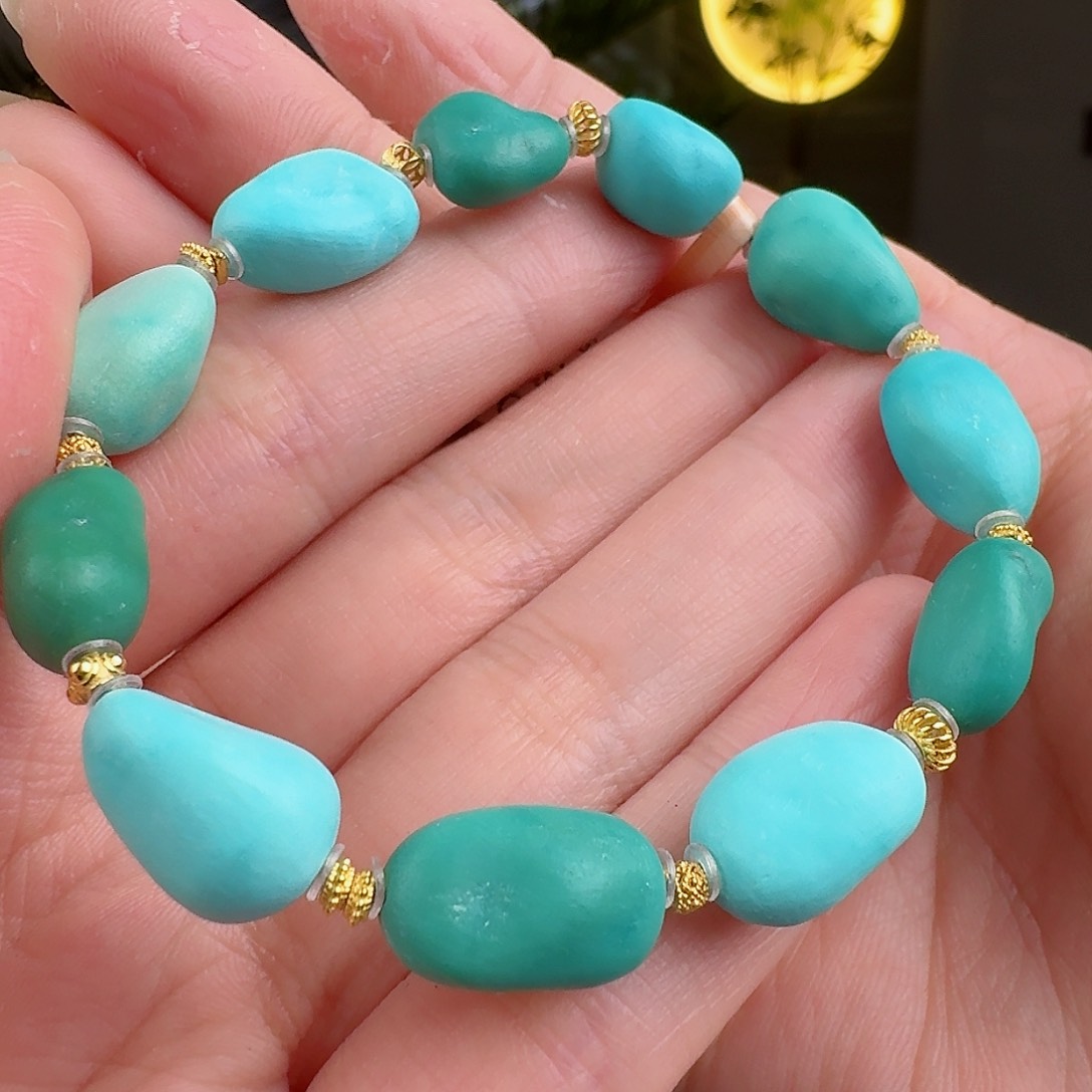 绿松石珠宝奇石未镶嵌