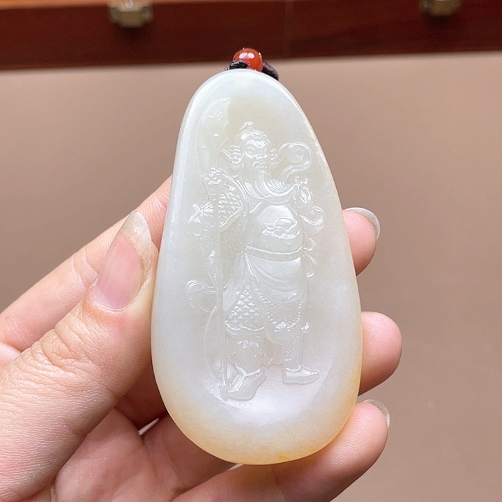 和田玉挂件未镶嵌F