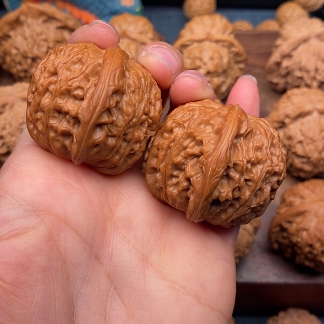 文玩核桃把件s****e38磨盘