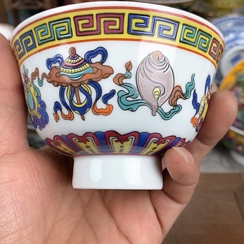景德镇陶瓷藏式茶碗