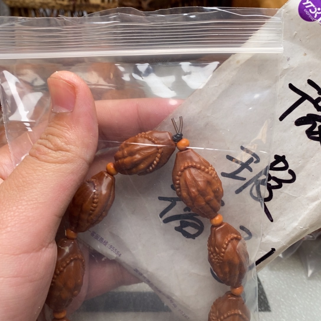 橄榄核手串/手链橄榄核雕刻工艺品宇