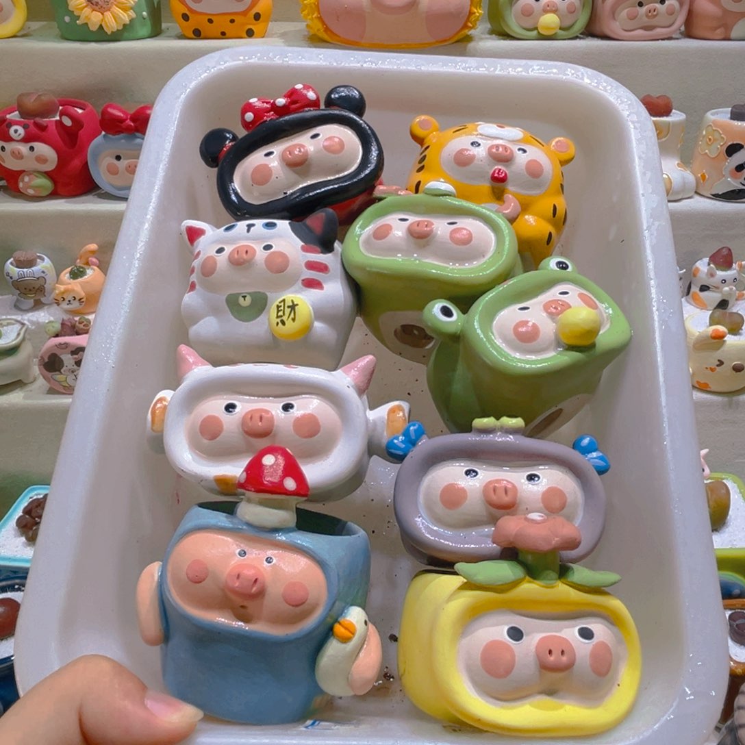 060纯手工制作盆35一个