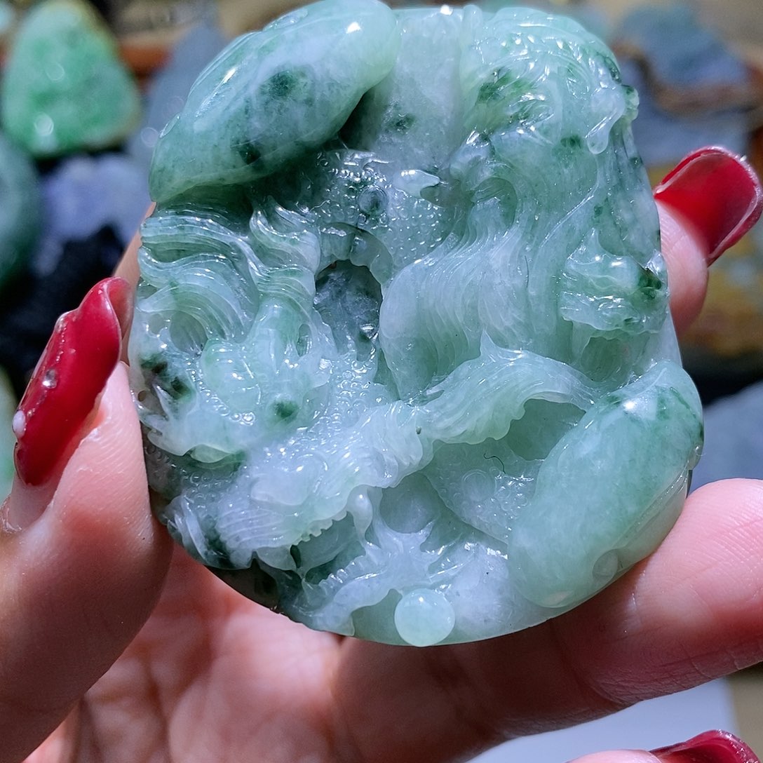 【闪购商品】翡翠颈饰未镶嵌二爷