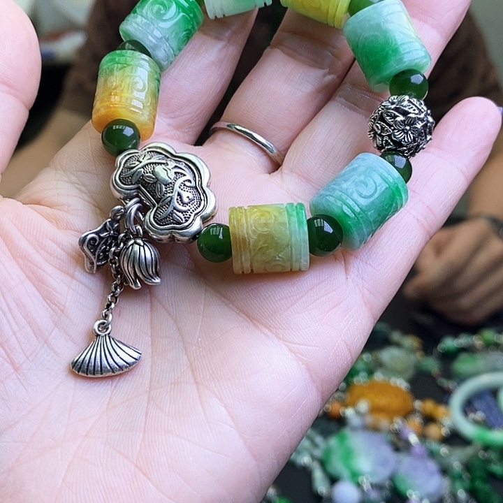 未镶嵌手链翡翠依**雨980