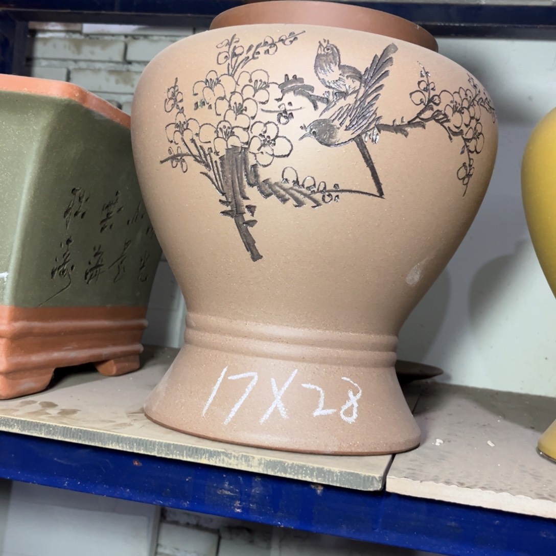 紫泥花盆紫砂花盆