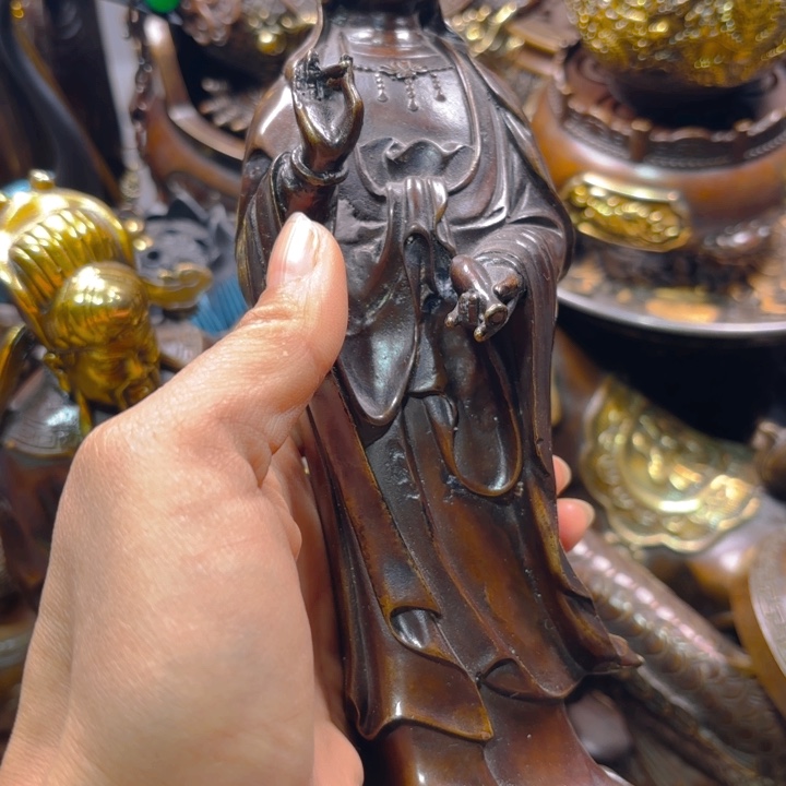 铜器摆件收收藏藏