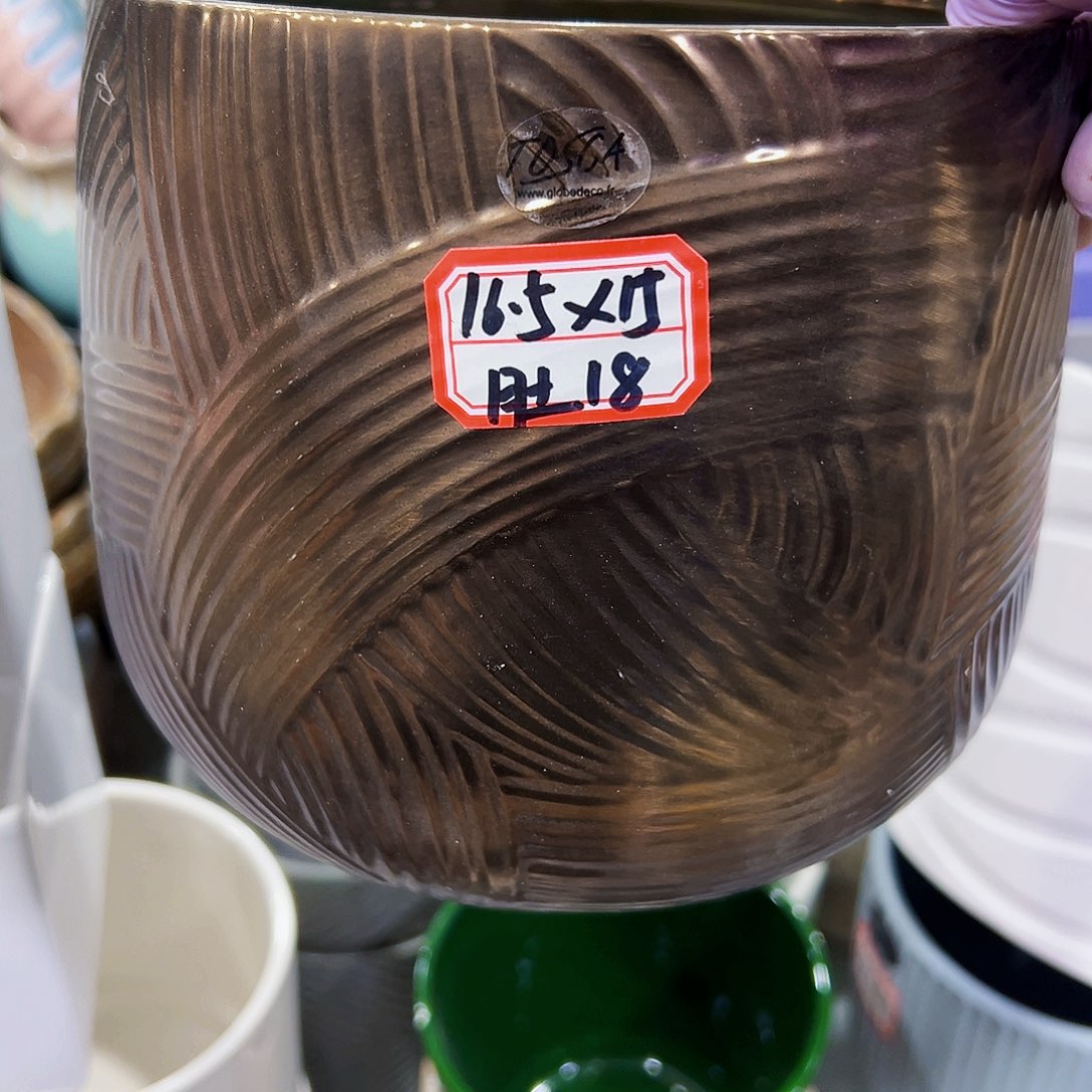 外贸尾单陶瓷花盆凑单10米包邮