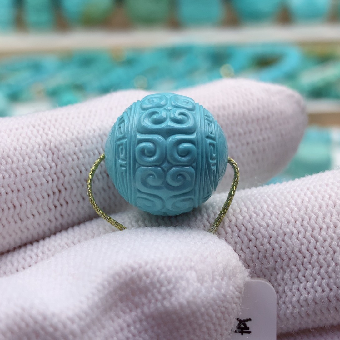 绿松石珠宝奇石未镶嵌15.6