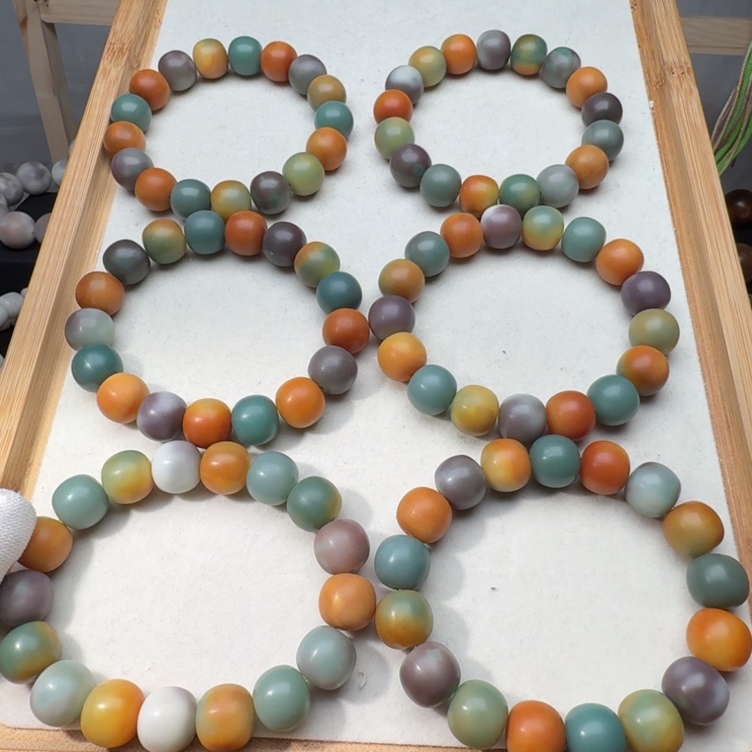 手串菩提根/象牙果卡14干磨