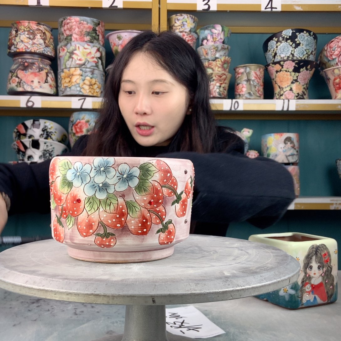 罐景德镇手工瑕疵258