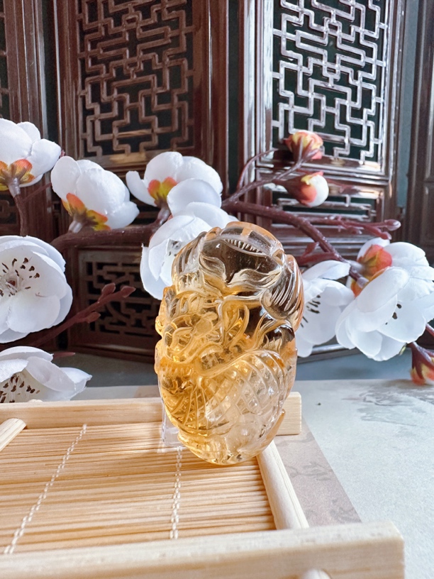 非金属陶瓷吊坠 【如意堂奶奶设计】｛希望｝九尾古月吊坠