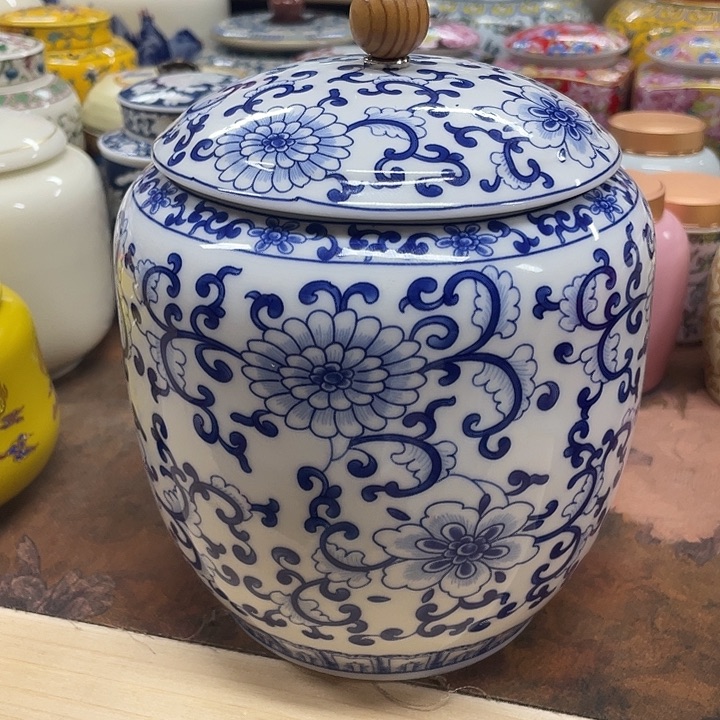 陶瓷罐密封罐储物罐密封罐茶叶罐