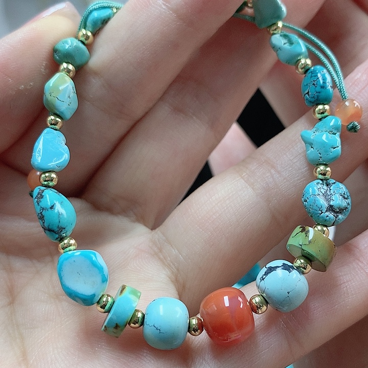 绿松石珠宝奇石未镶嵌