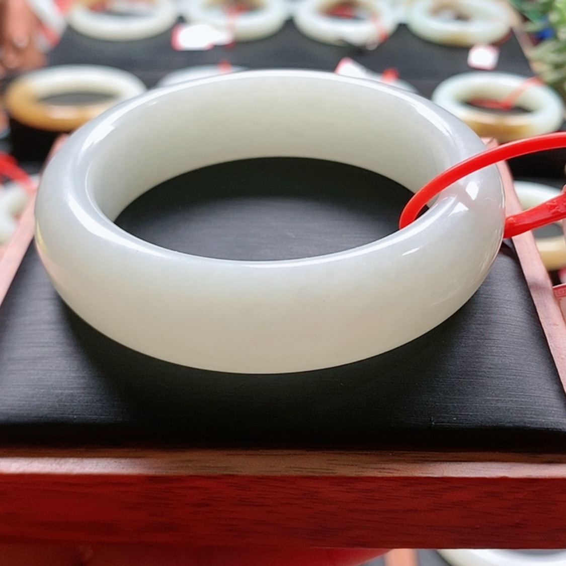 【闪购商品】和田玉57+未镶嵌和田玉手镯