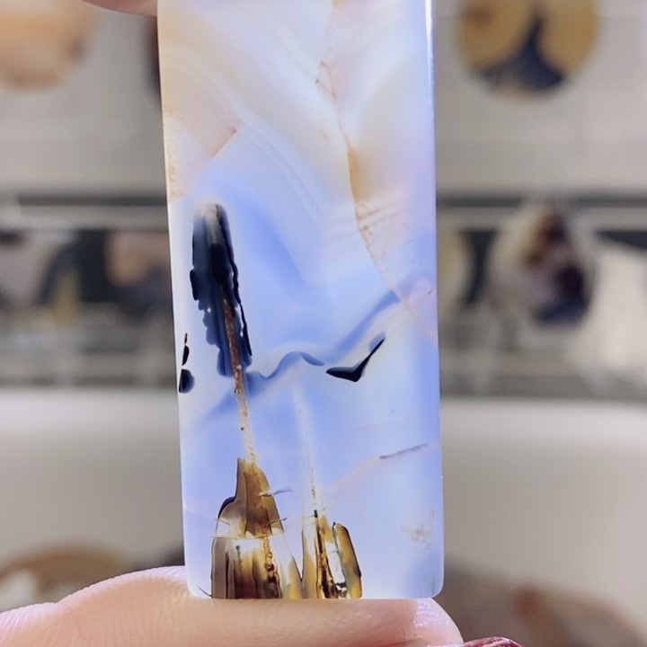 玛瑙/玉髓未镶嵌颈饰