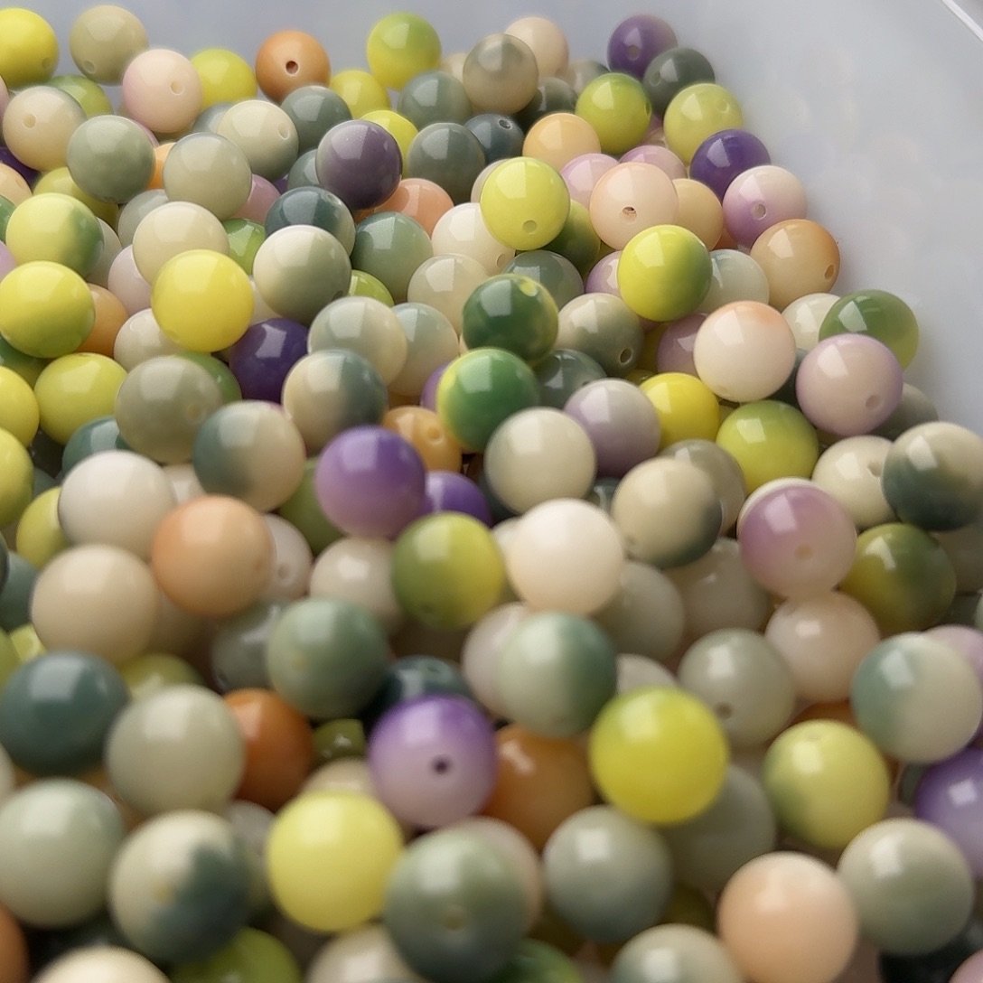 菩提根/象牙果吊坠100 颗福利油菜花多宝 11 圆