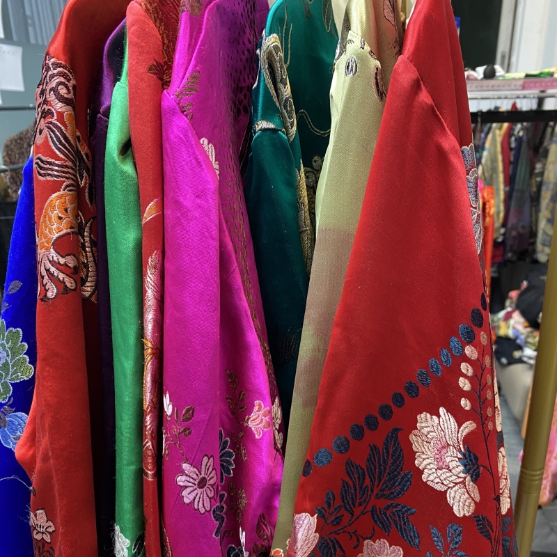 小今老缎真丝唐装汉服新中式服装-直播间专属链接