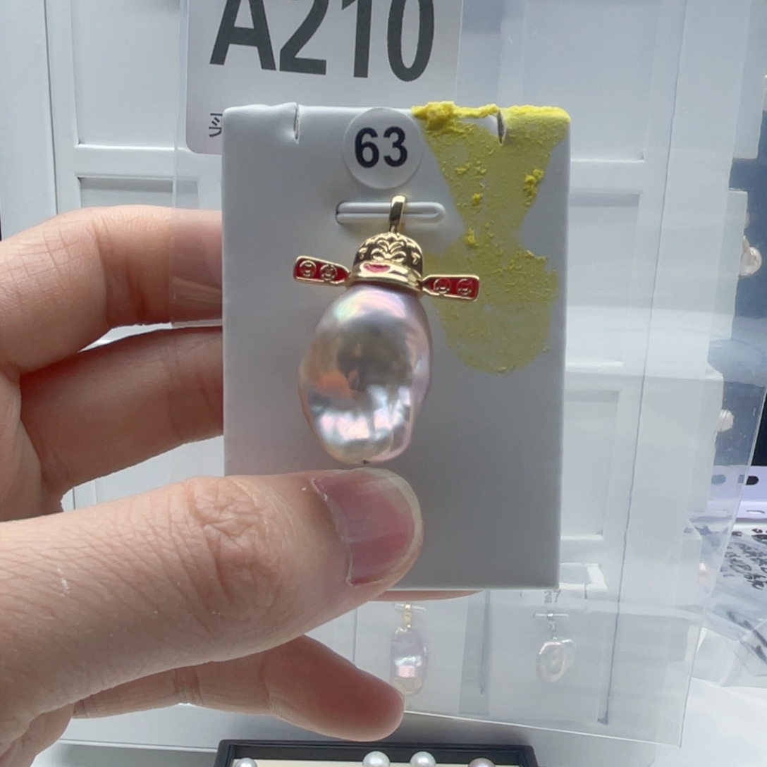 颈饰淡水珍珠合金