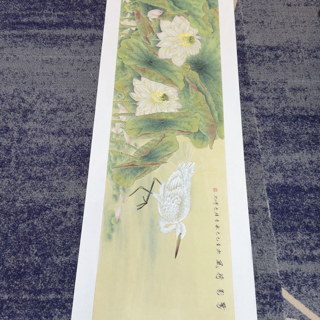 国画国画作品山水花鸟纯手绘