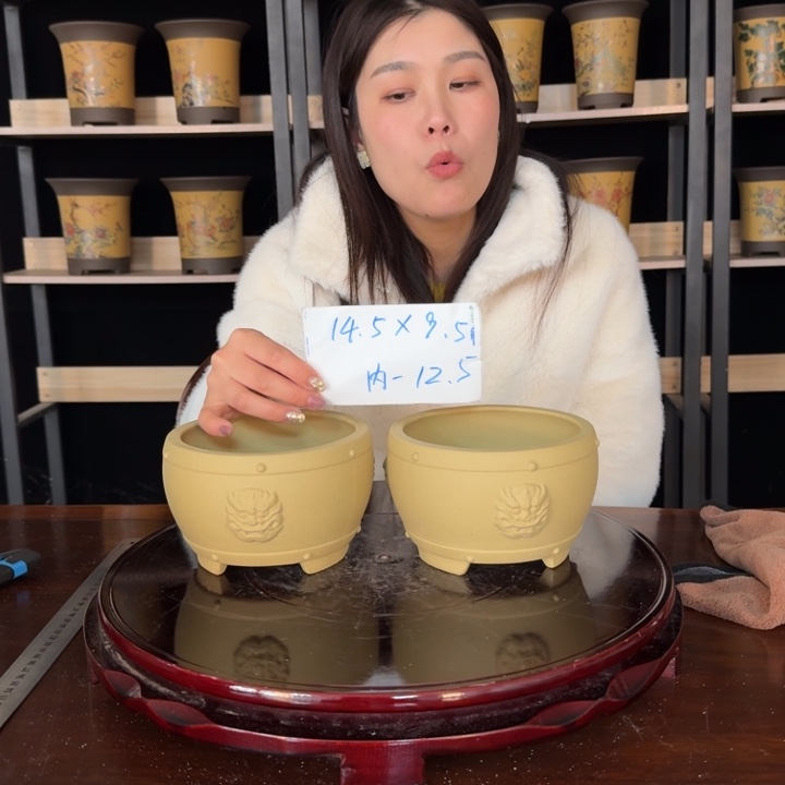 紫砂花盆紫砂花盆精品花盆