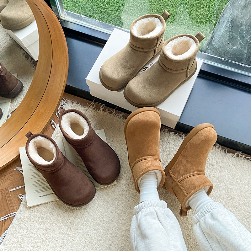 【周周专属】AVINI/艾微妮35-44码男女同款保暖防寒雪地靴