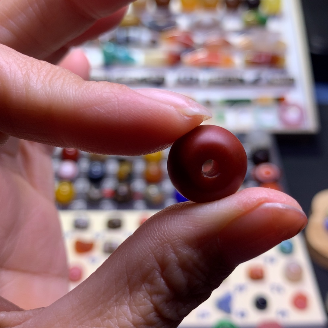 ****茶玛瑙/玉髓未镶嵌颈饰